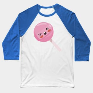 Cute Kawaii Lollipop Baseball T-Shirt